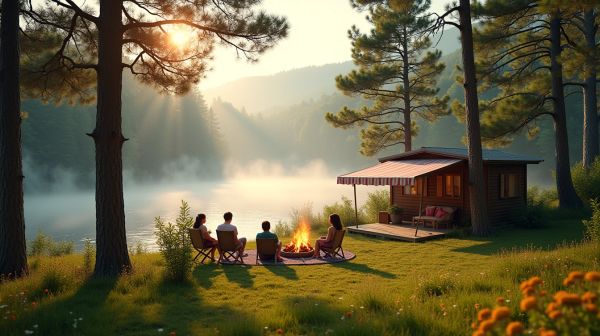 Vivez des vacances familiales d'exception au camping dans le Verdon