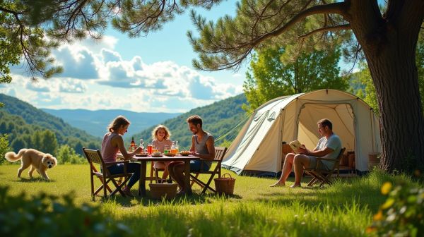 Vivez des vacances familiales d'exception au camping dans le Verdon